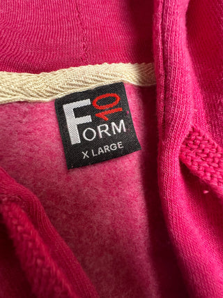 Form 40 Pink Orlando Florida Zip-Up Hoodie Sweatshirt XL