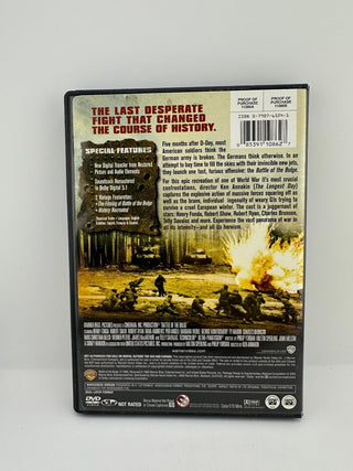 Battle of the Bulge DVD War Film Starring Henry Fonda and Robert Shaw Warner Bro