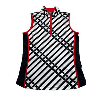 EP Pro Tail Women's Golf Outfit Size S/6 Sleeveless Top Skort Red Black