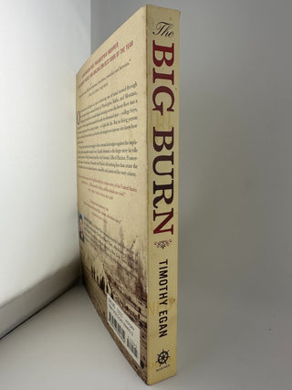 The Big Burn Timothy Egan Teddy Roosevelt 1910 Fire