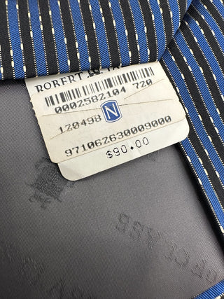 Robert Talbott Best of Class Silk Tie 57" Blue Stripe NWT US