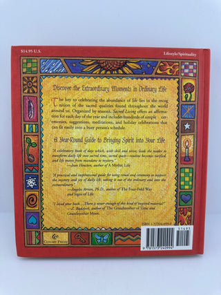 Sacred Living Robin Heerens Lysne 1997 1st Printing HC