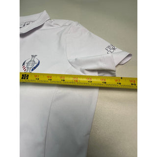 PING Solheim Cup 2023 Womens US 6 White Golf Polo Finca Cortesin Spain Shirt