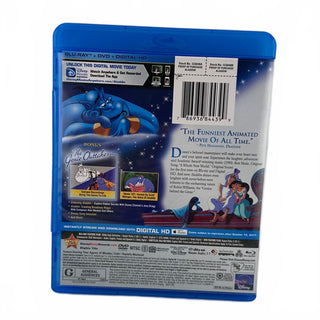 Disney Aladdin Diamond Edition Blu-ray DVD 2-Disc Combo 2015 Robin Williams