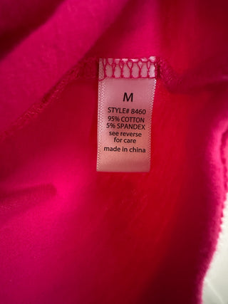 Active Basic Women's Pink Spaghetti Strap Tank Top, Medium