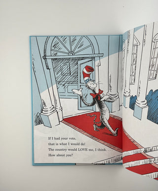 🗳️ If I Had Your Vote by Dr. Seuss (Cat in the Hat) – Beginner Books Hardcover