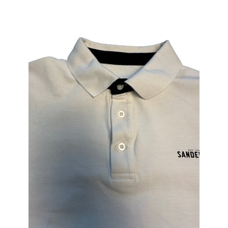 Sandeman Port Wine Logo White Cotton Polo Shirt Portugal Mens