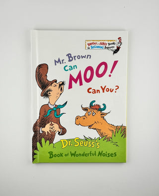 Mr. Brown Can Moo! Can You? by Dr. Seuss - Bright and Early Books for Beginning