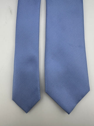 Croft & Barrow Light Blue Solid Textured Polyester Tie