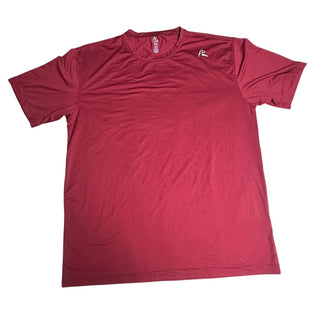 Rhoback Men’s XL Performance T Shirt Maroon Red Stretch Athletic Golf Tee