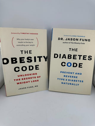 Jason Fung Obesity Code Diabetes Code 2 Book Lot