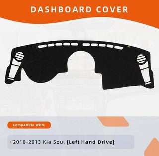 Dashboard Cover Dash Mat for Kia Forte Forte5 Koup 2014-2018 Anti-Glare