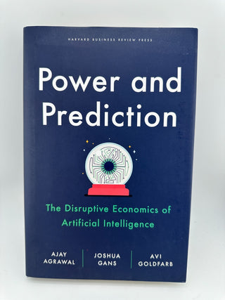 Power and Prediction AI Economics NEW Hardcover HBR