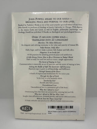 John Powell 2 Book Lot Afraid to Love Who I Am NEW