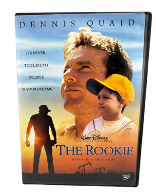 The Rookie DVD 2002 Dennis Quaid Disney Baseball True Story Widescreen