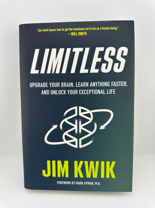 Limitless Jim Kwik NEW Brain Learning Self Help Book