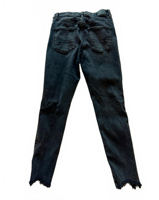 American Eagle Black High Rise Legging Jeans with Zipper