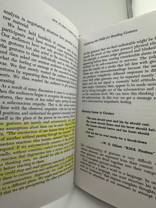 How to Read a Person Like a Book Nierenberg Calero PB