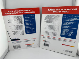 Business Plan Books English Spanish Balanko-Dickson Lot