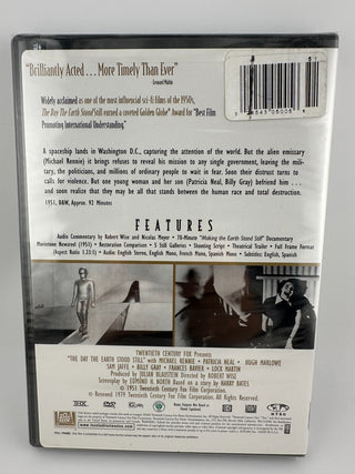 The Day The Earth Stood Still DVD Spotlight Series Studio Classics