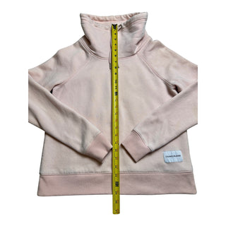 Calvin Klein Jeans Women’s Pink Funnel Neck Pullover Sweatshirt Size S