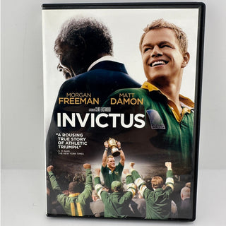 Invictus DVD 2009 Morgan Freeman Matt Damon Clint Eastwood Rugby Drama