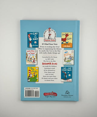 🗳️ If I Had Your Vote by Dr. Seuss (Cat in the Hat) – Beginner Books Hardcover