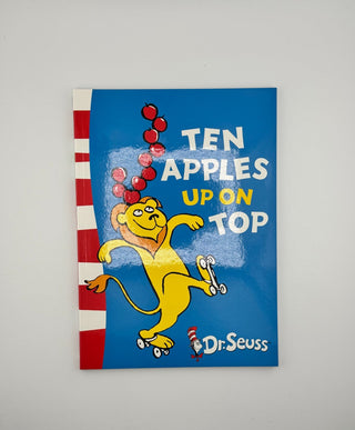 📚 Ten Apples Up On Top! by Dr. Seuss 🍎🐯🐶 – Paperback (2017 UK Edition)