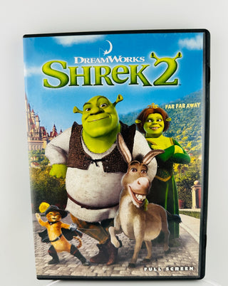 Shrek 2 (DVD, Full Screen Edition, 2004) DreamWorks Family Comedy – Pre-Owned