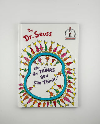 📚 Oh, the Thinks You Can Think! by Dr. Seuss – Hardcover (Beginner Books)