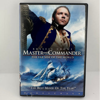 Master and Commander Far Side of the World DVD 2003 Russell Crowe Widescreen