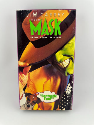 The Mask VHS 1995 Jim Carrey New Line Home Video Comedy Digitally Mastered