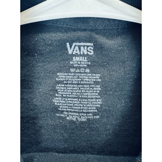 Vans T-Shirt Men’s Small Off the Wall Original Palm Tree Graphic Black Tee 1966