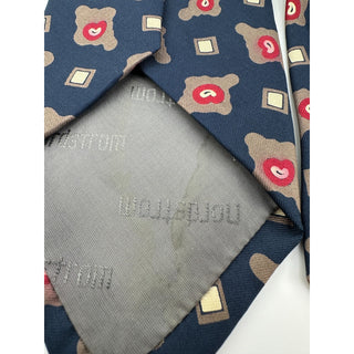 Nordstrom Robert Talbott Silk Tie Blue Geometric USA Made Classic Necktie
