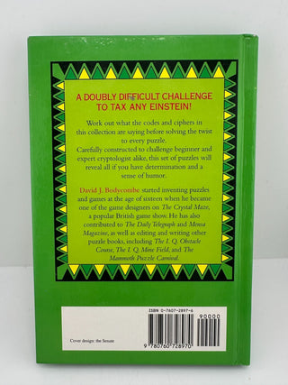 Codes & Ciphers David J Bodycombe 2002 Hardcover Puzzles