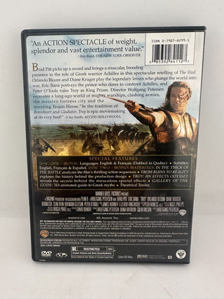 Troy 2-Disc Widescreen Edition DVD with Bonus Disc - Brad Pitt, Eric Bana