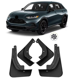 2023-2025 Honda HR-V Mud Flaps Splash Guards Front Rear 4PC Black Set