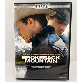 Brokeback Mountain DVD Widescreen Four-Star Collection Heath Ledger Gyllenhaal