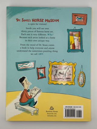 Dr. Seuss Horse Museum Hardcover 2019 First Edition Illustrated by Andrew Joyner