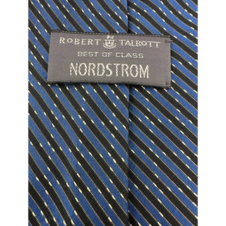 Robert Talbott Best of Class Silk Tie 57x3.75 Blue Stripe NWT Made USA