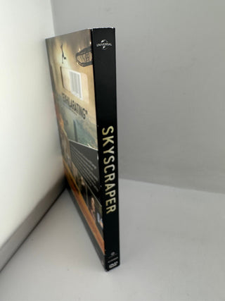 Skyscraper DVD 2018 Dwayne Johnson w/ Slipcover Promo Copy FAST SHIPPING