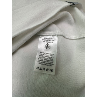Belyn Key Womens XS White Long Sleeve High Low Golf Pullover Top