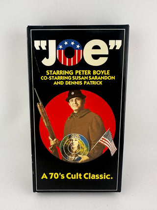 Joe (VHS, 1991) Peter Boyle Susan Sarandon – 70s Cult Classic – Brand New