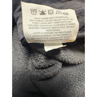 Nike ACG Fleece Jacket Men’s Small Black Gray Full Zip Y2K Outdoor Gorpcore