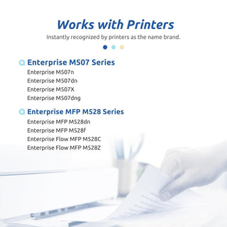 INK E-SALE CF289A 89A Toner Cartridge w/ Chip for HP M507 M528 Printer 1 Pack