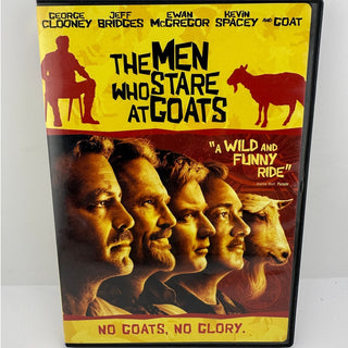 The Men Who Stare at Goats DVD George Clooney Jeff Bridges Ewan McGregor 2009