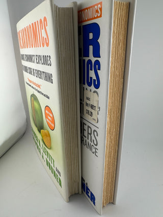 Freakonomics SuperFreakonomics First Edition Hardcover Lot