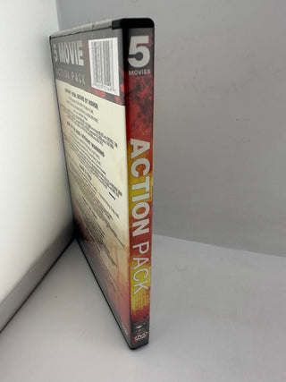 5 Movie Action Pack DVD Logan’s War Once a Thief Family of Cops Guns