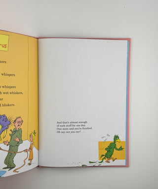 Oh Say Can You Say? by Dr. Seuss – Hardcover Beginner Book