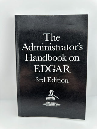 Administrators Handbook on EDGAR 3rd Ed Federal Grants